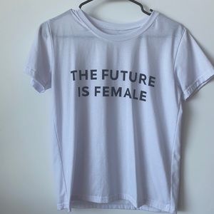 The future is female tee